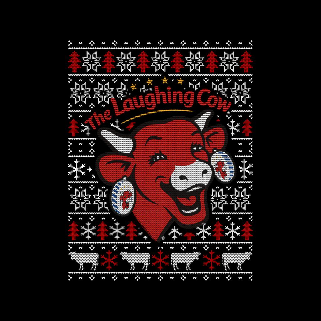 The Laughing Cow Christmas Contemporary Logo Men's T-Shirt product image 2