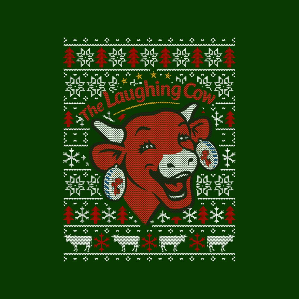 The Laughing Cow Christmas Contemporary Logo Women's product image 5