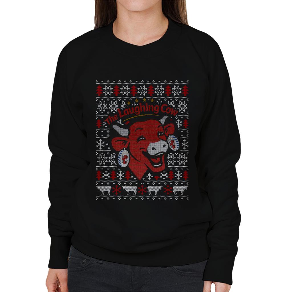The Laughing Cow Christmas Contemporary Logo Women's product image 1