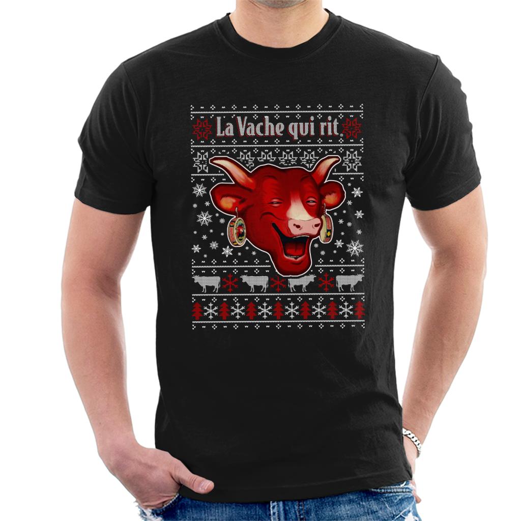 The Laughing Cow Christmas La Vache Qui Rit Men's T-Shirt product image 1