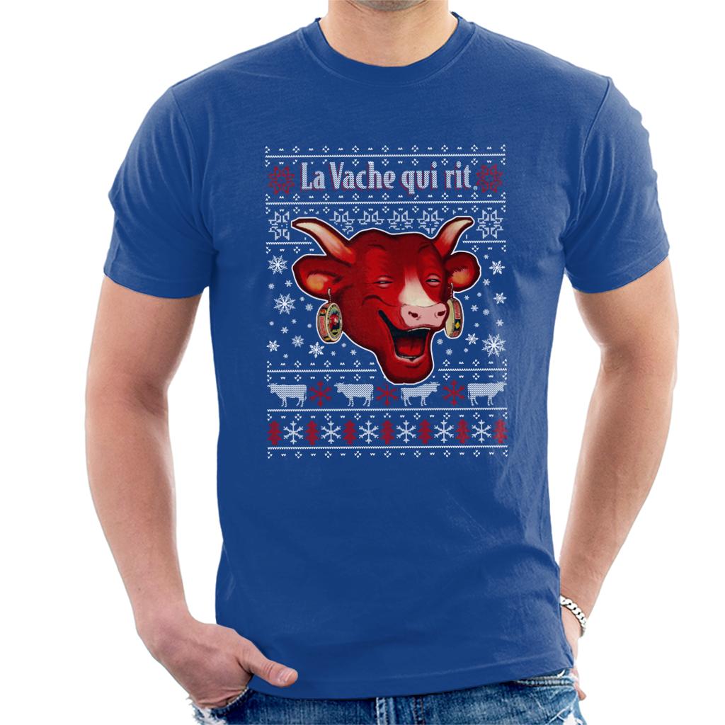 The Laughing Cow Christmas La Vache Qui Rit Men's T-Shirt product image 4