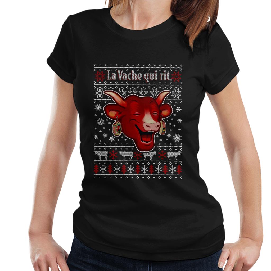 The Laughing Cow Christmas La Vache Qui Rit Women's T-Shirt product image 1