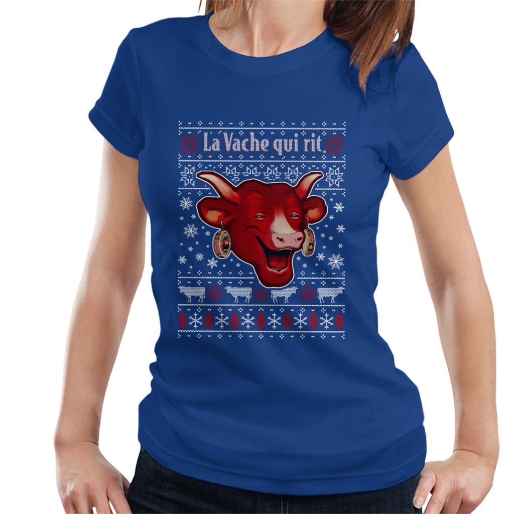 The Laughing Cow Christmas La Vache Qui Rit Women's T-Shirt product image 4