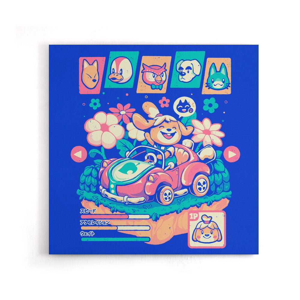 La Belle Kart - Canvas Print