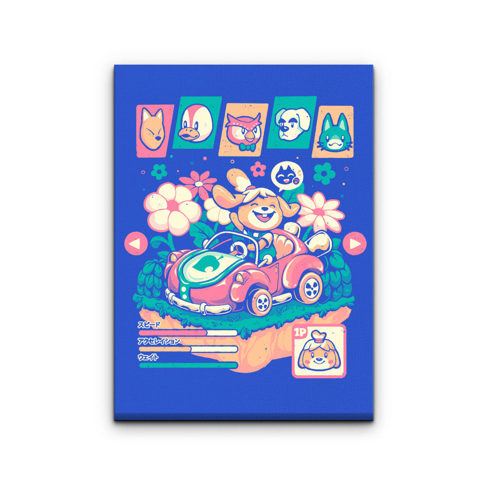 La Belle Kart - Canvas Print