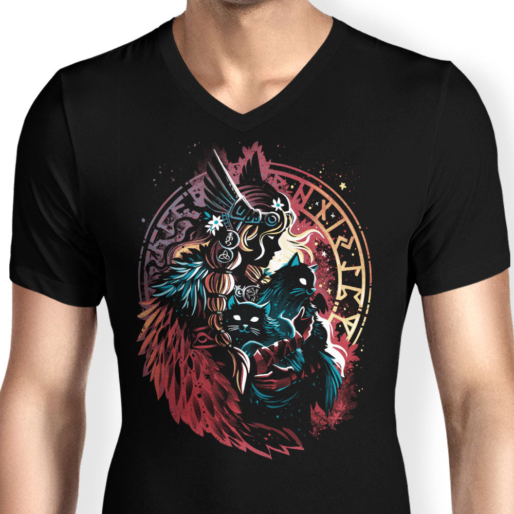 Lady of the Vanir - Men's V-Neck product image 4