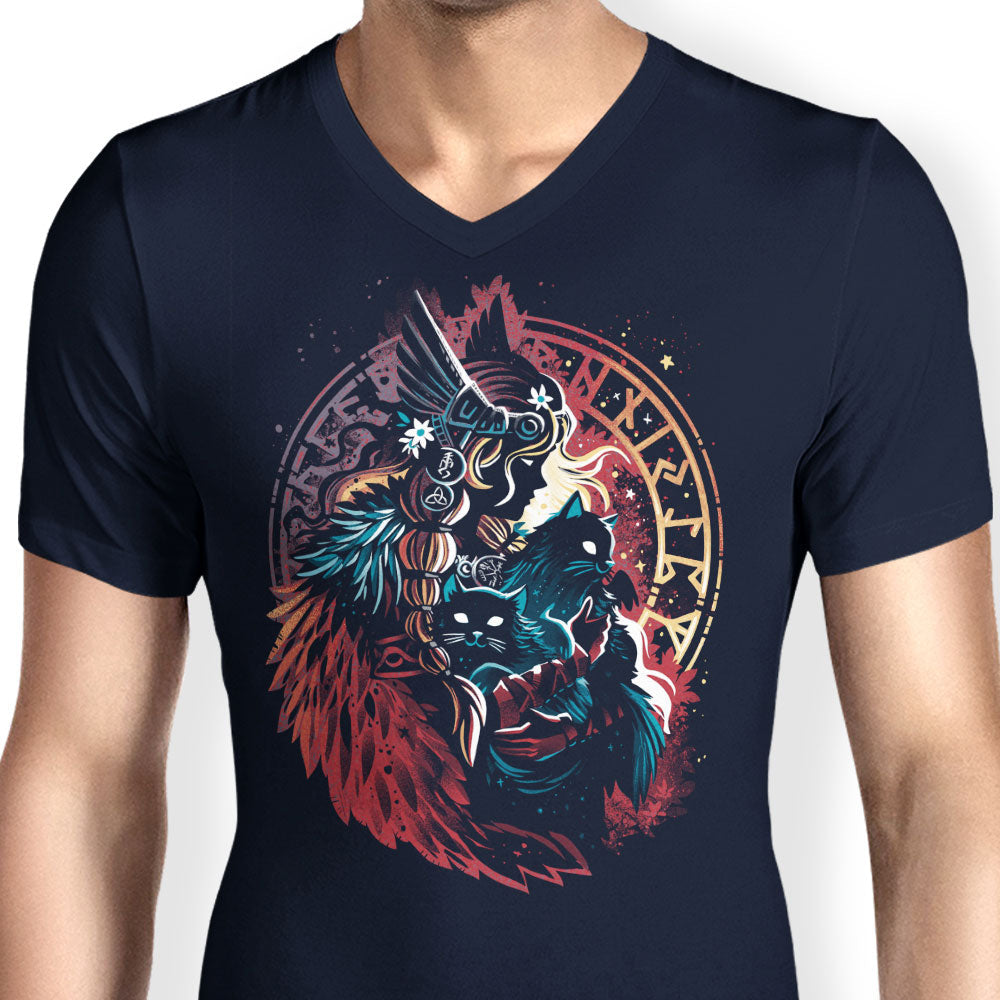 Lady of the Vanir - Men's V-Neck product image 5