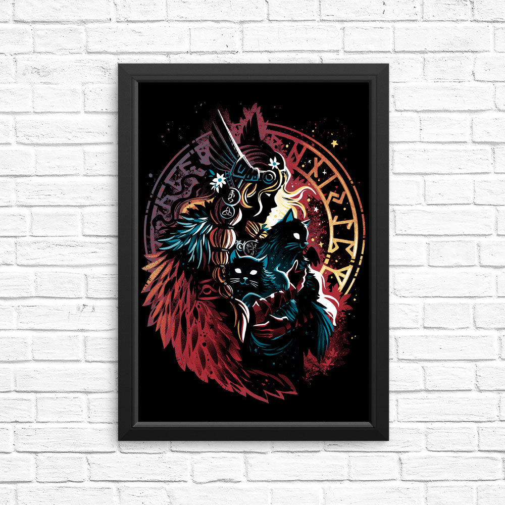 Lady of the Vanir - Posters & Prints