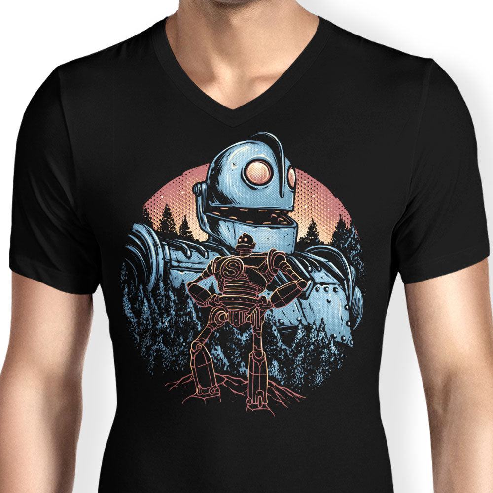 Legend of the Gentle Giant - Men's V-Neck product image 4
