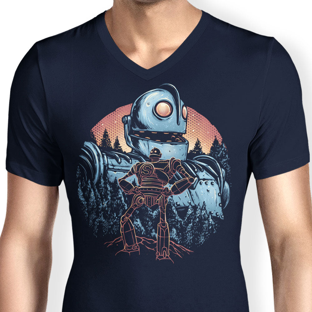 Legend of the Gentle Giant - Men's V-Neck product image 5