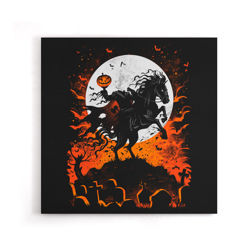 Legend of the Headless Horseman - Canvas Print