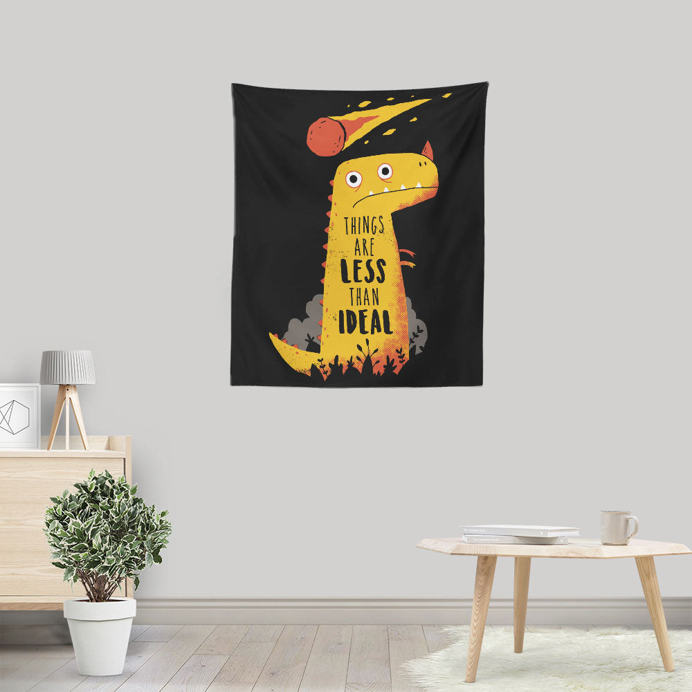 Less than Ideal - Wall Tapestry