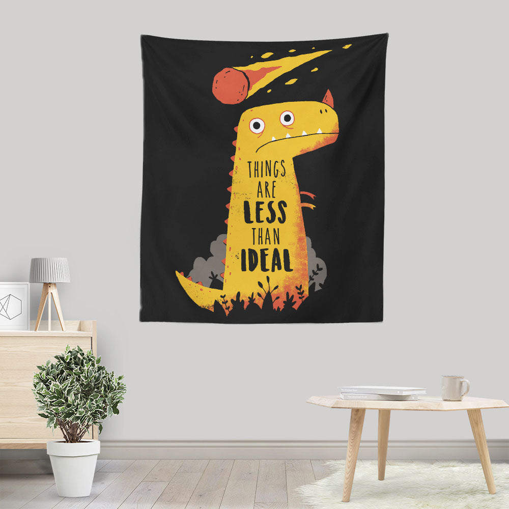 Less than Ideal - Wall Tapestry