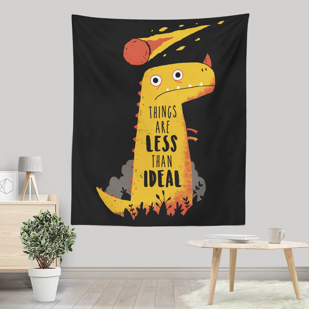 Less than Ideal - Wall Tapestry
