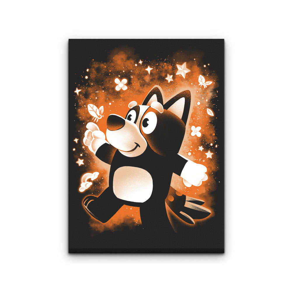 Little Sister Dog - Canvas Print