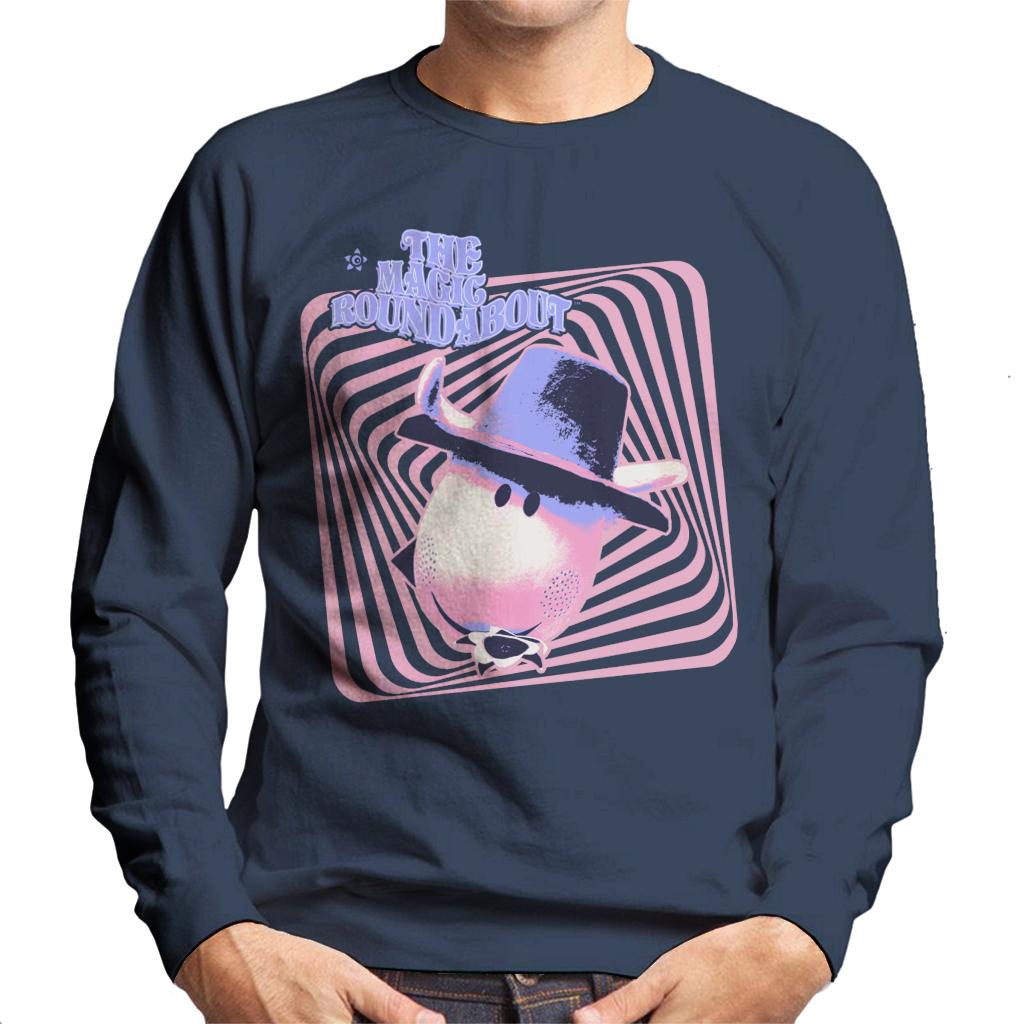 The Magic Roundabout Ermintrude Psychedelic Lines Men's product image 1