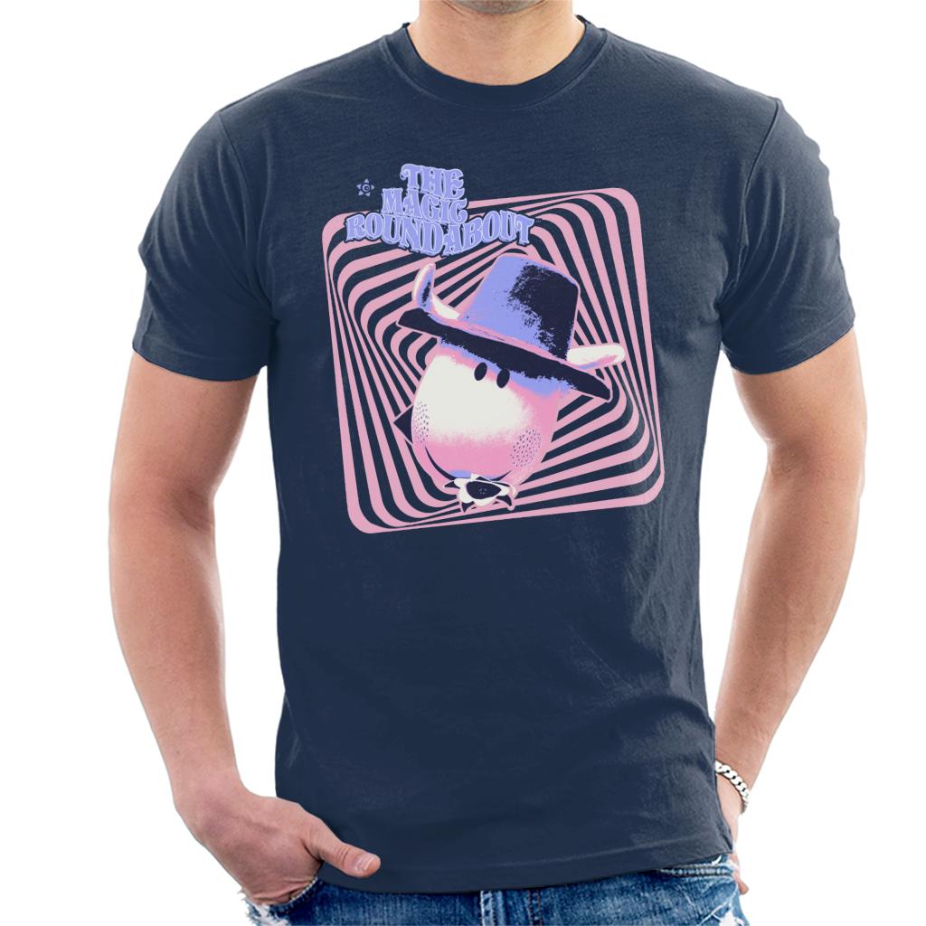 The Magic Roundabout Ermintrude Psychedelic Lines Men's product image 1