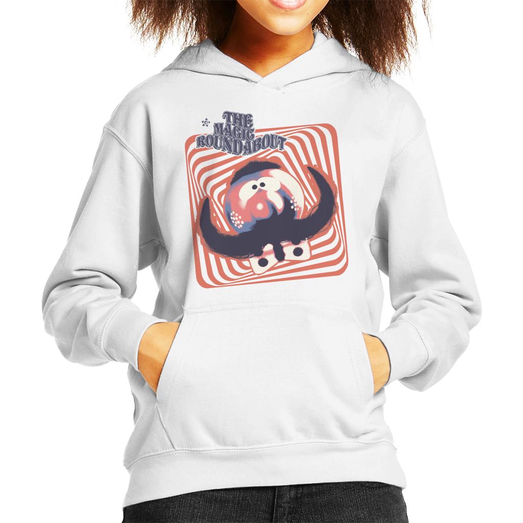 The Magic Roundabout Zebedee Psychedelic Lines Kid's Hooded product image 6