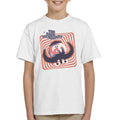 The Magic Roundabout Zebedee Psychedelic Lines Kid's T-Shirt product image 1