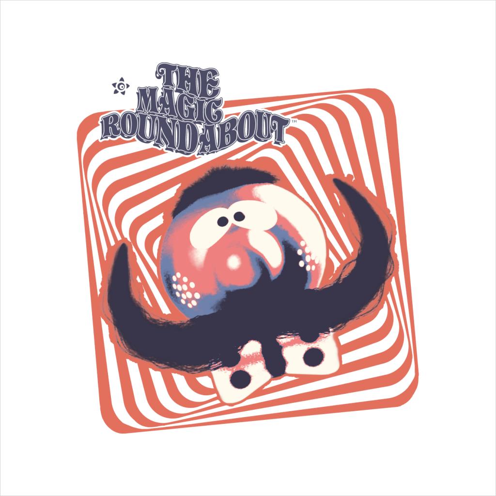 The Magic Roundabout Zebedee Psychedelic Lines Men's Hooded product image 2