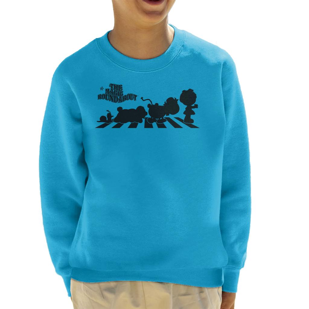 The Magic Roundabout Characters Silhouette Kid's Sweatshirt product image 4