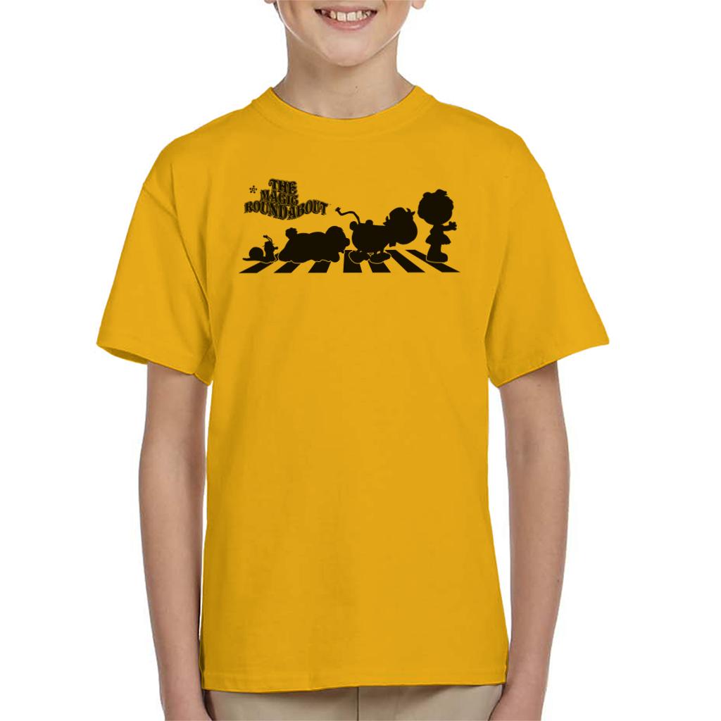 The Magic Roundabout Characters Silhouette Kid's T-Shirt product image 6