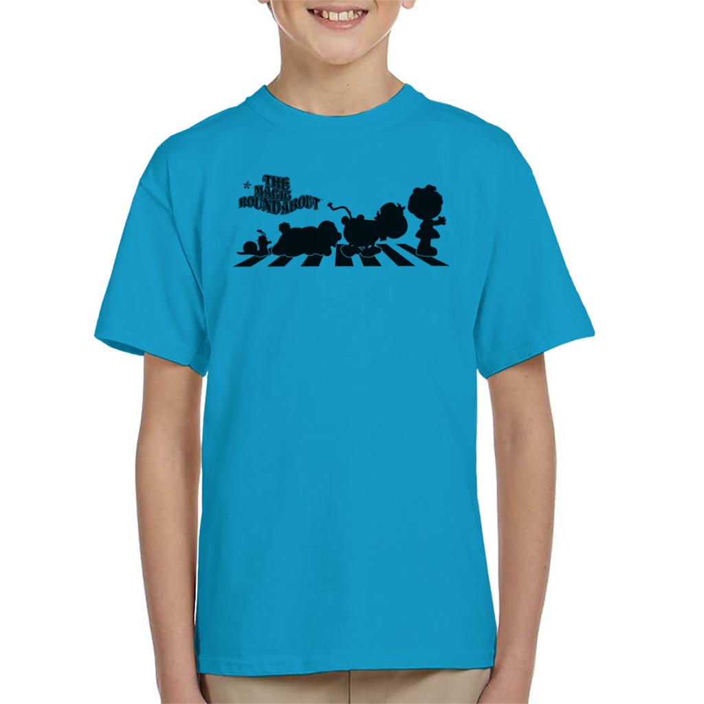 The Magic Roundabout Characters Silhouette Kid's T-Shirt product image 4