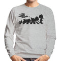 The Magic Roundabout Characters Silhouette Men's Sweatshirt product image 1