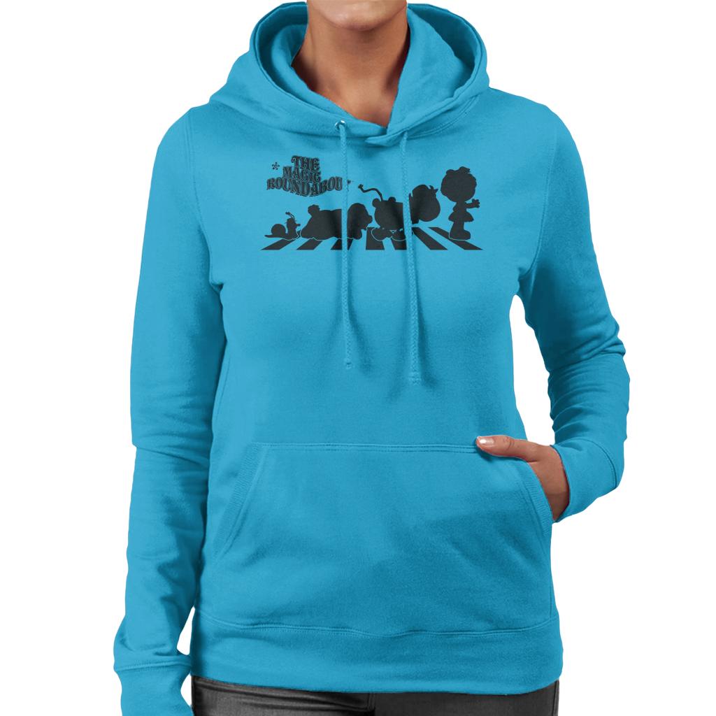 The Magic Roundabout Characters Silhouette Women's Hooded product image 4