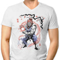 Master of the Fist Sumi-e - Men's V-Neck product image 1