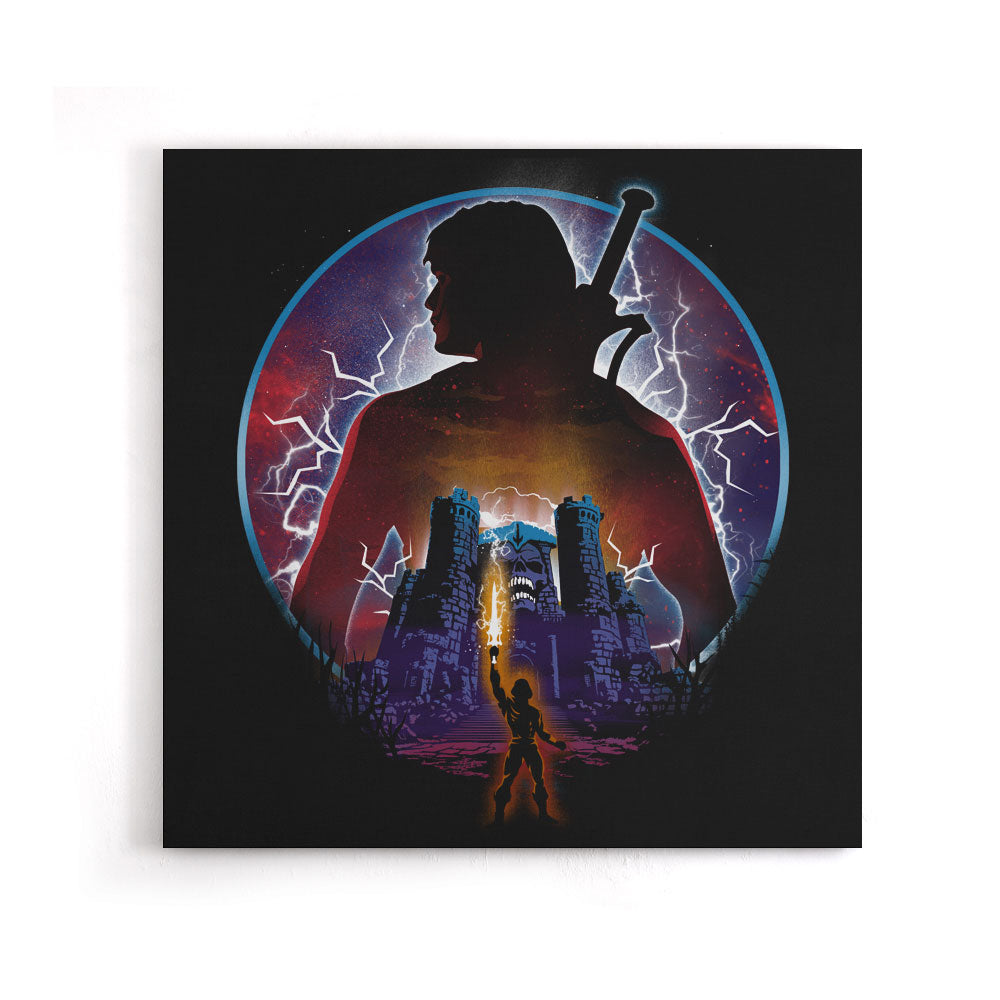 Master's Silhouette - Canvas Print
