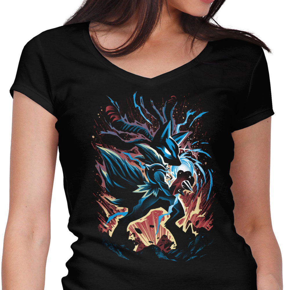 Mega Force of Aura - Women's V-Neck product image 1