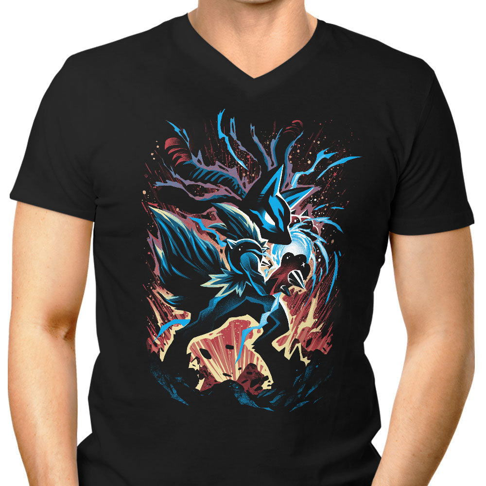 Mega Force of Aura - Men's V-Neck product image 1
