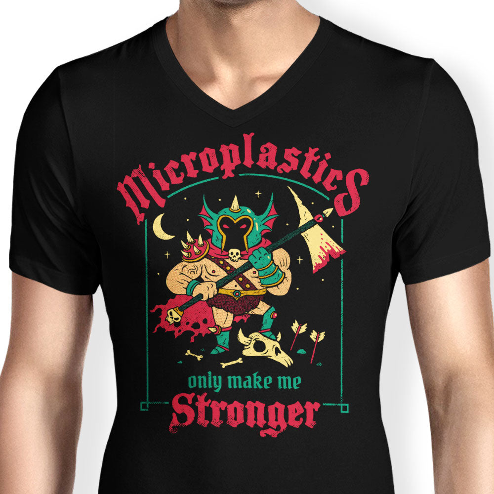 Microplastics Make Me Stronger - Men's V-Neck product image 4