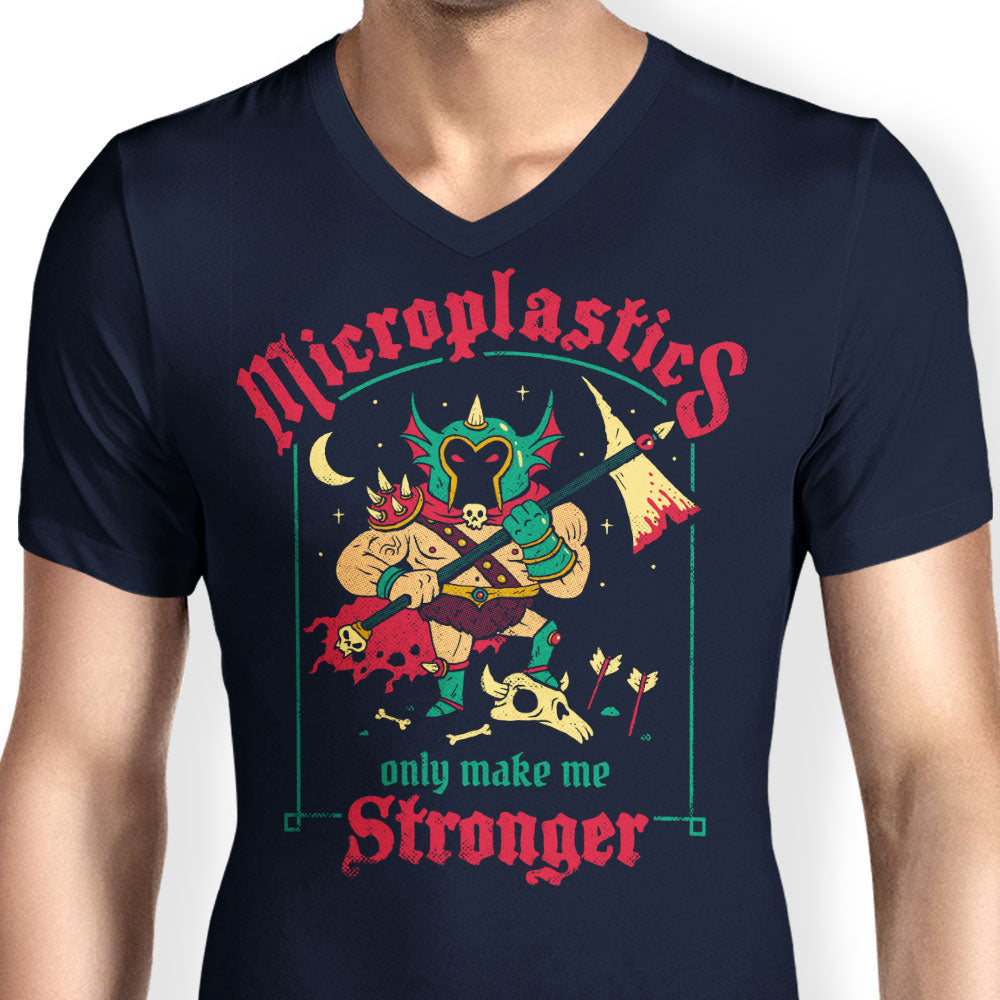 Microplastics Make Me Stronger - Men's V-Neck product image 5