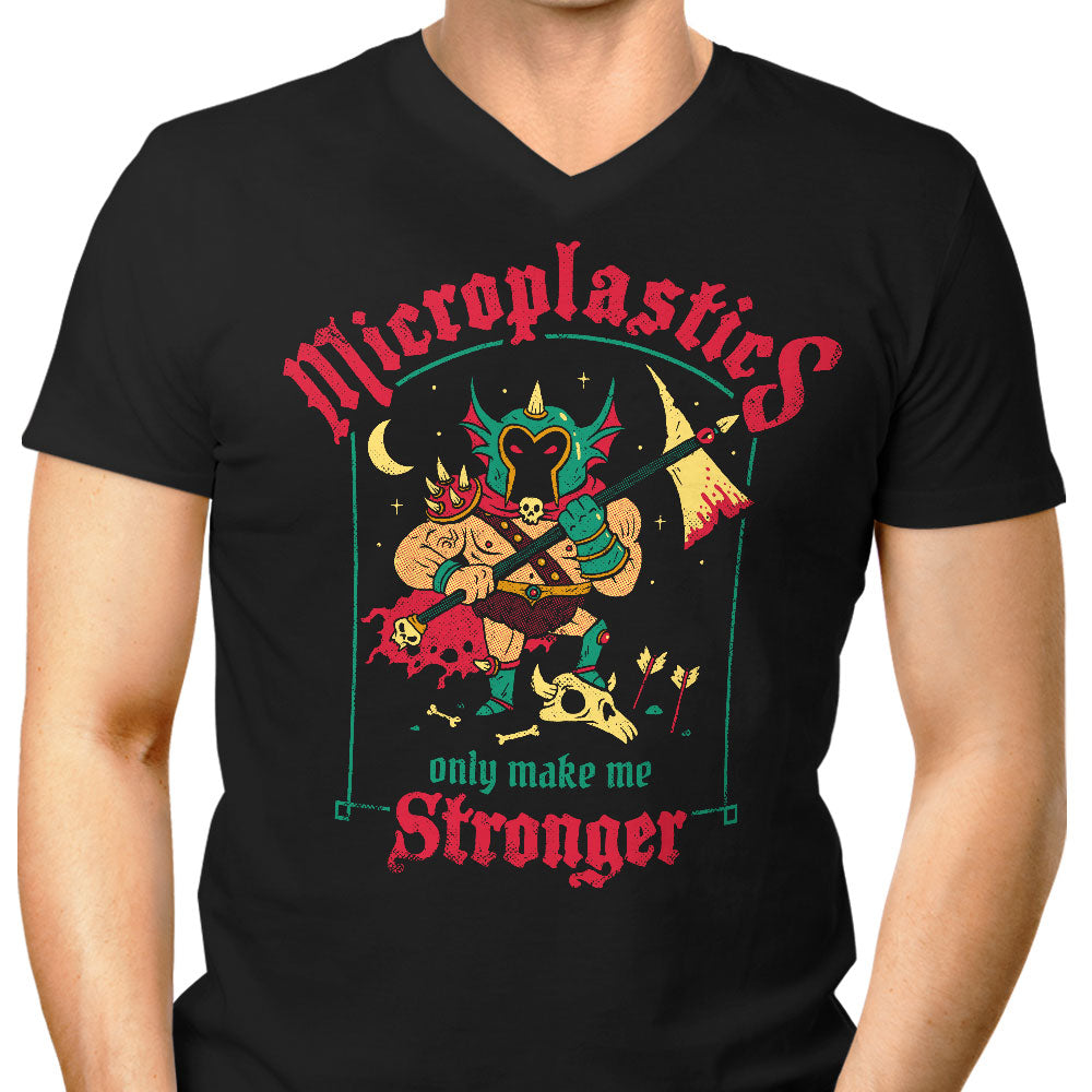 Microplastics Make Me Stronger - Men's V-Neck product image 1