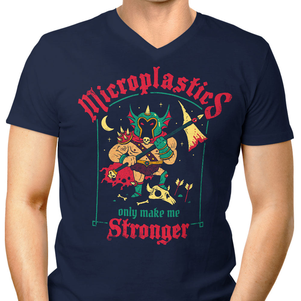 Microplastics Make Me Stronger - Men's V-Neck product image 3