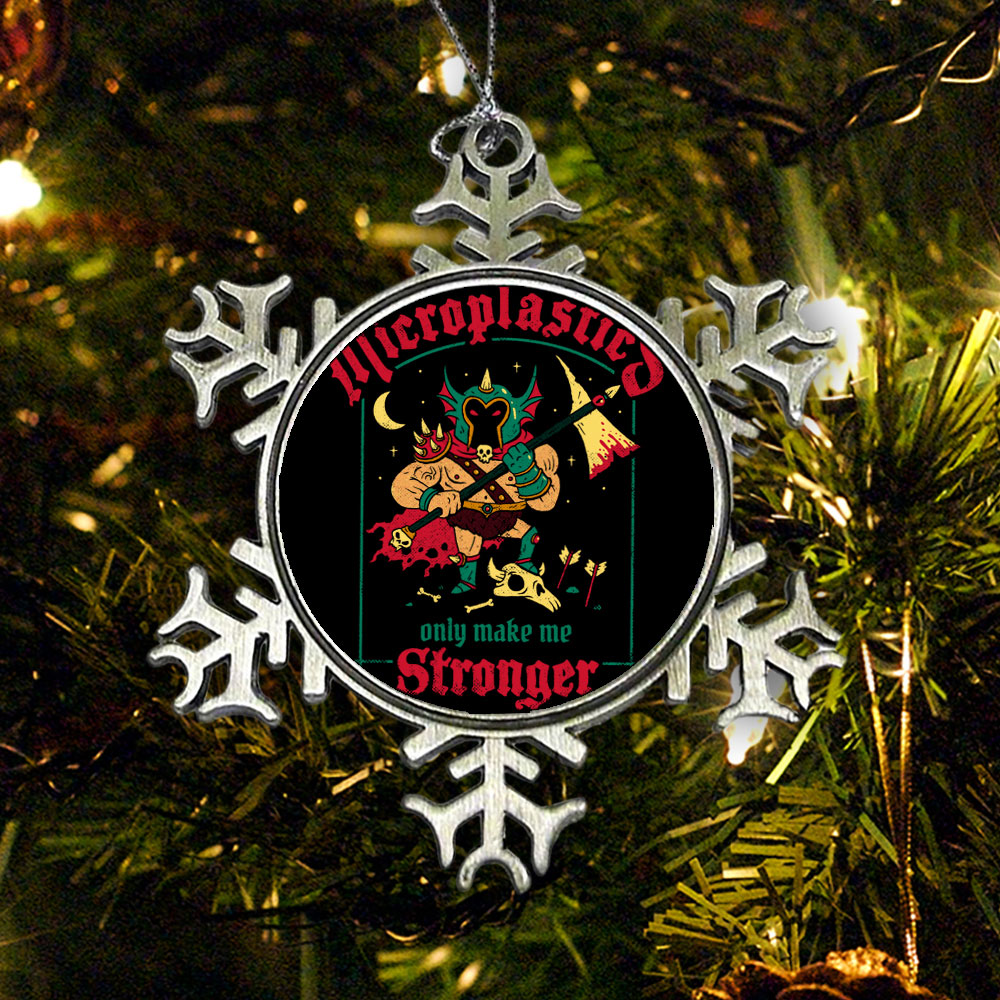 Microplastics Make Me Stronger - Ornament product image 1
