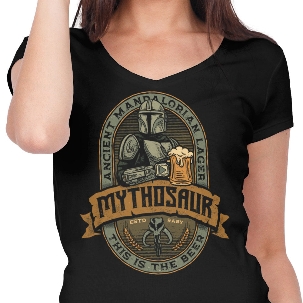 Mythosaur Lager - Women's V-Neck product image 4