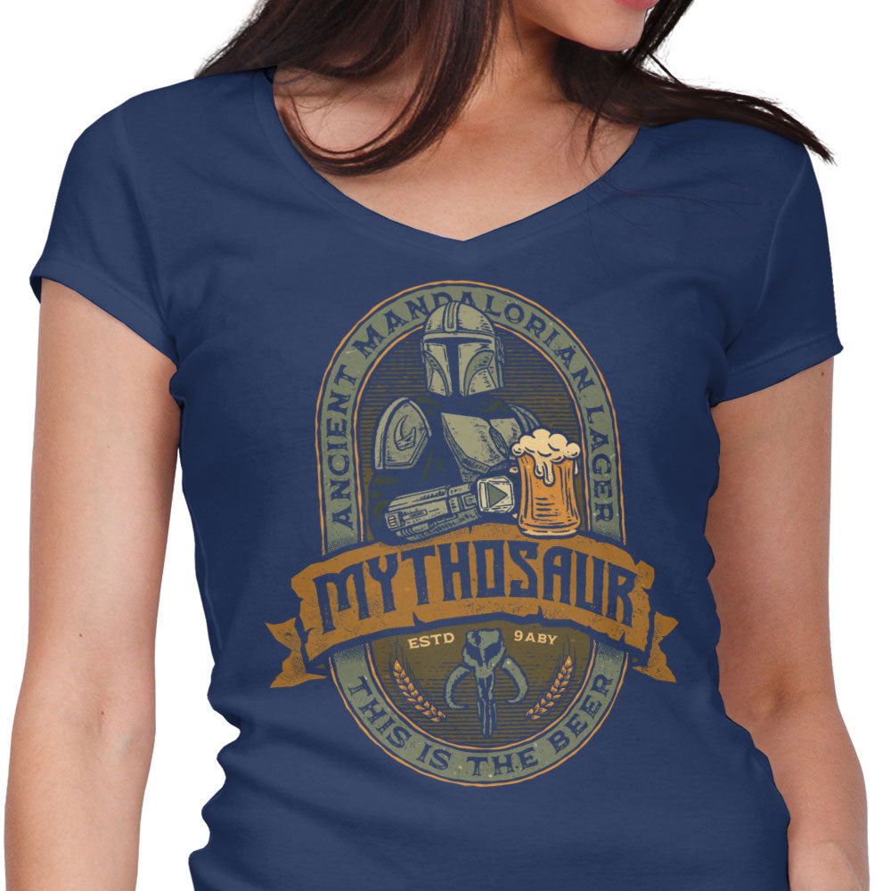 Mythosaur Lager - Women's V-Neck product image 3