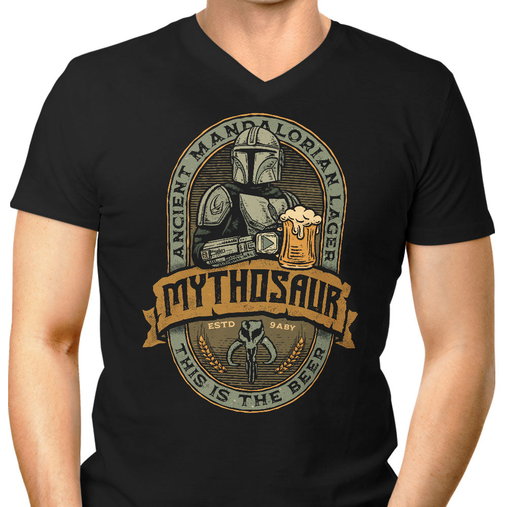 Mythosaur Lager - Men's V-Neck product image 1