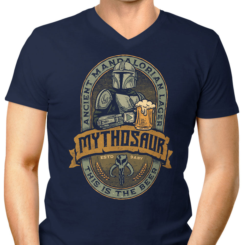 Mythosaur Lager - Men's V-Neck product image 3