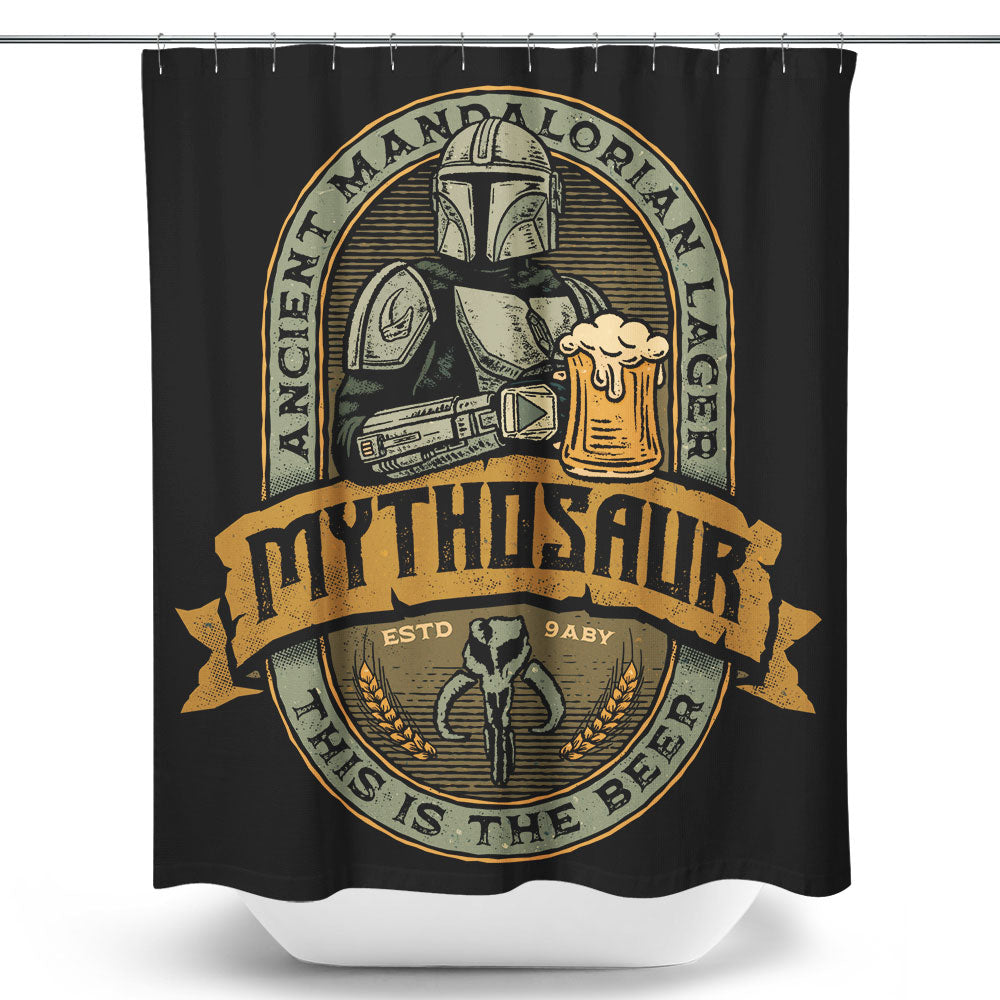 Mythosaur Lager - Shower Curtain