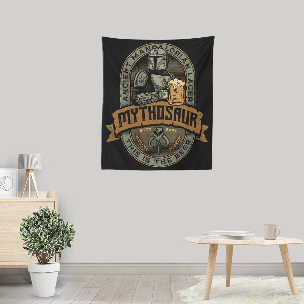 Mythosaur Lager - Wall Tapestry