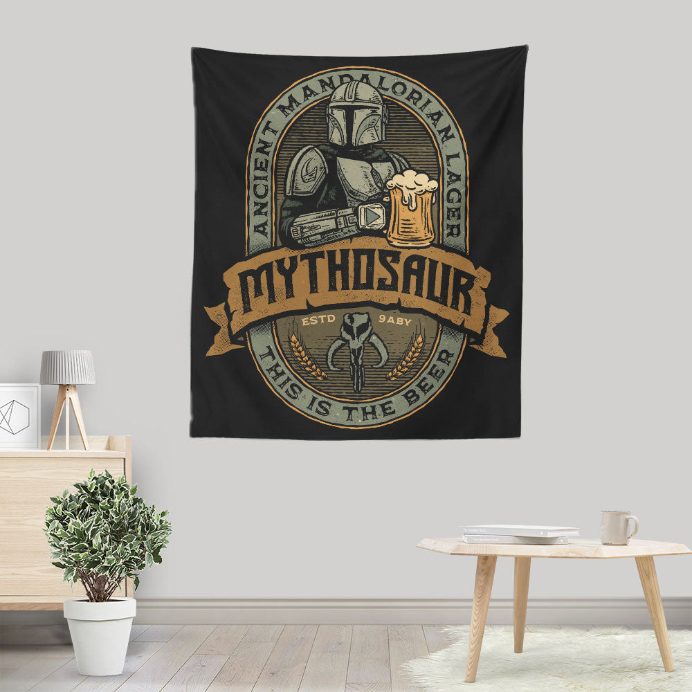 Mythosaur Lager - Wall Tapestry
