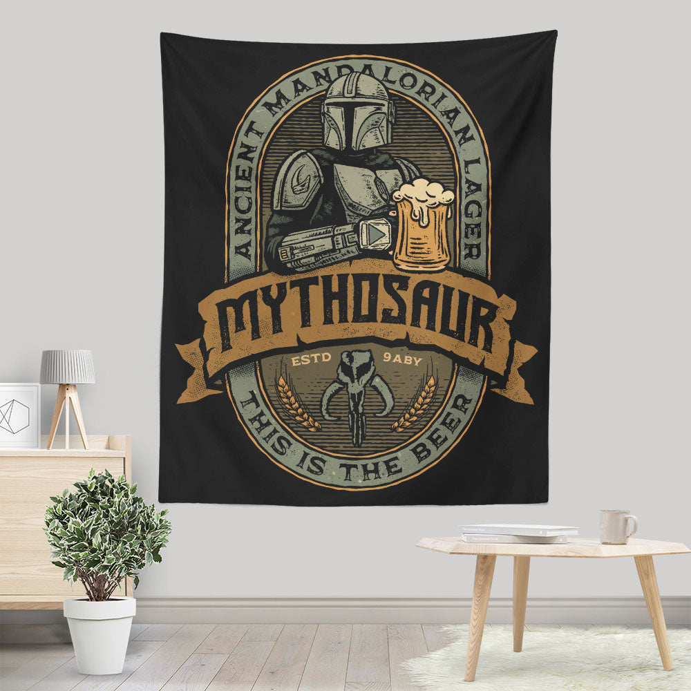 Mythosaur Lager - Wall Tapestry