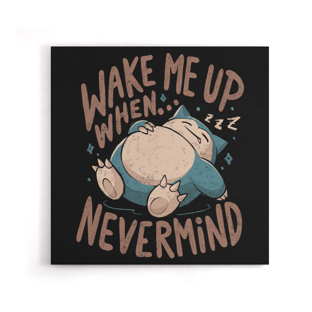 Never Woken - Canvas Print
