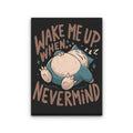 Never Woken - Canvas Print
