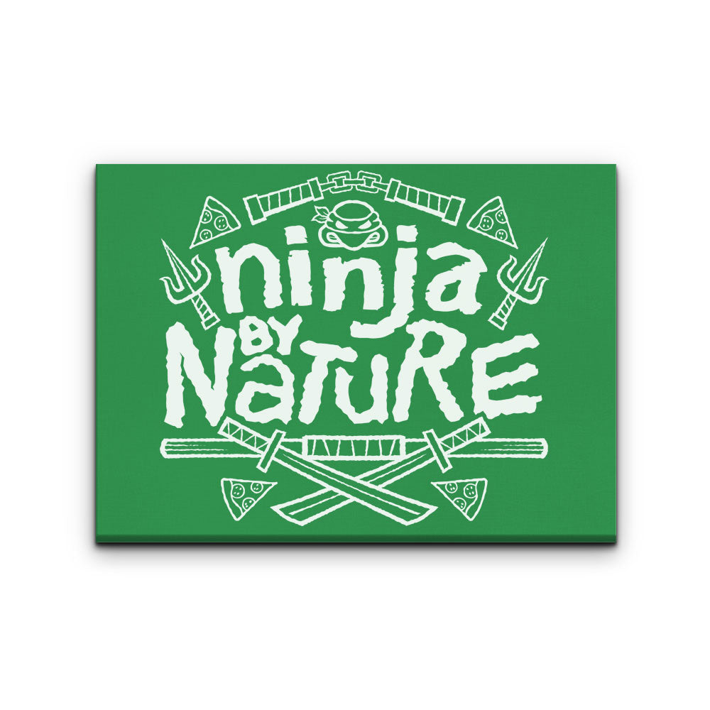 Ninja by Nature - Canvas Print