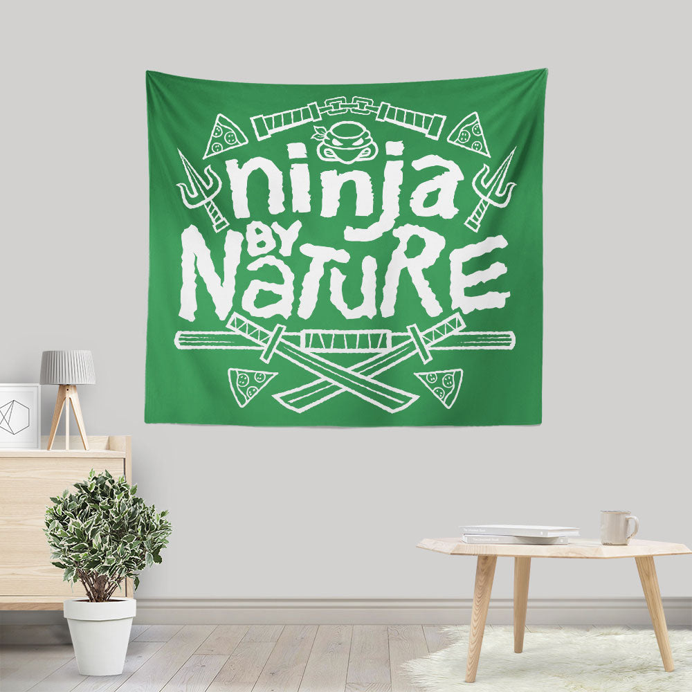Ninja by Nature - Wall Tapestry